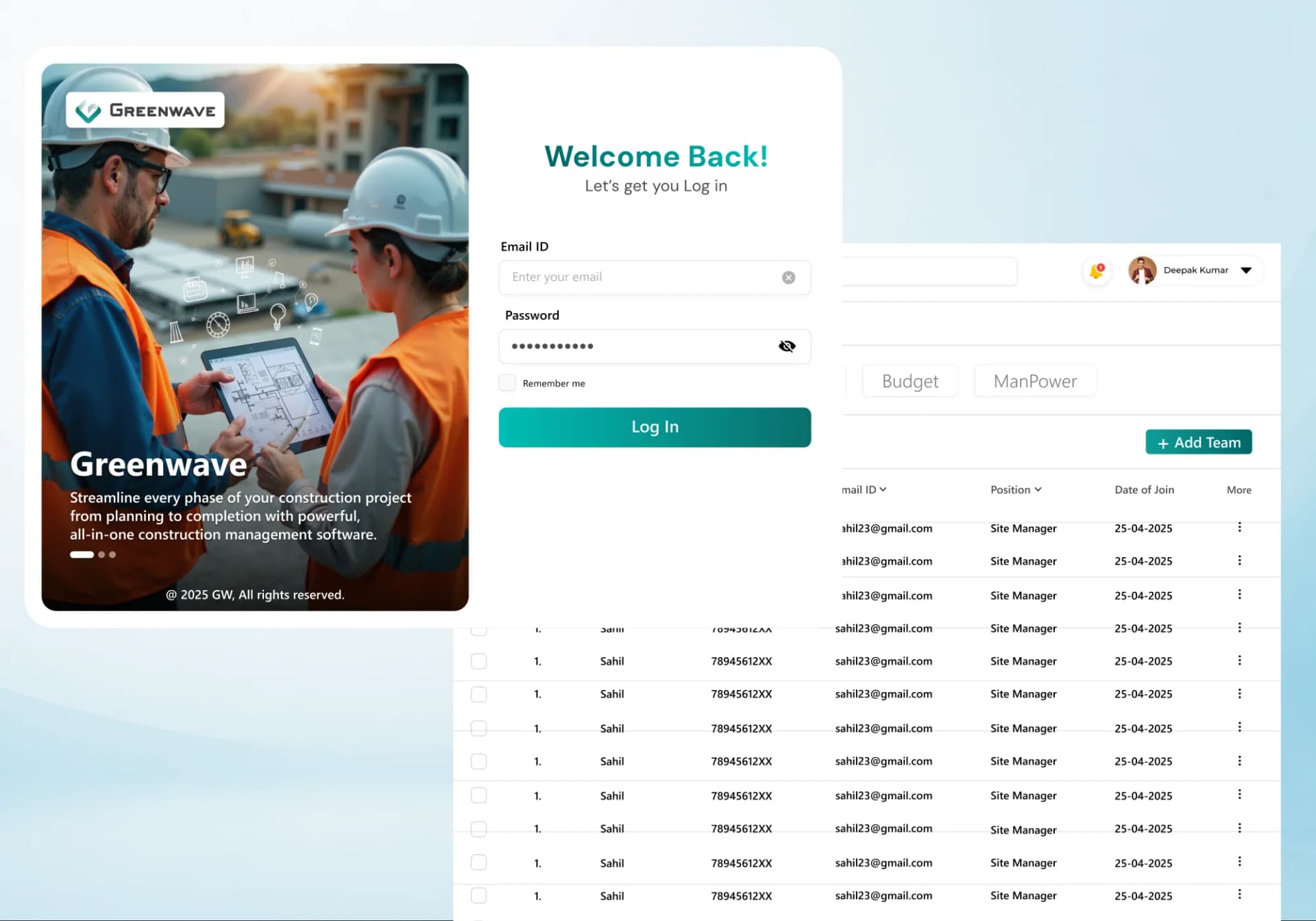 ProcureRight Dashboard